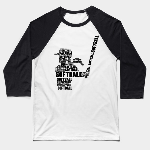 Love Softball For Fan Baseball T-Shirt by macshoptee